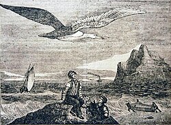 An 1837 woodcut from the journal O Panorama
