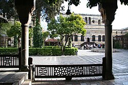 Al-Azm Palace built in the traditional Damascene courtyard style