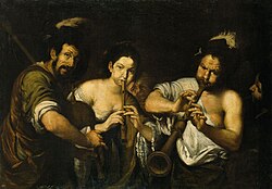 Concert, by Italian baroque artist Bernardo Strozzi, c. 1630–1631