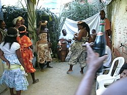 A Candomblé ceremony on Itaparica Island in Bahia