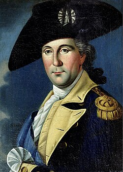 George Washington, appointed Commander-in-Chief of the Continental Army on June 15, 1775, by the Second Continental Congress