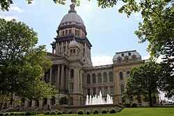 The Illinois State Capitol in Springfield