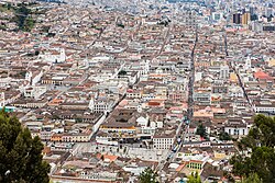 General view of the city from El Panecillo
