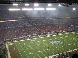 Virginia Tech and Georgia prepare to kick off at the 2006 Chick-fil-A Bowl