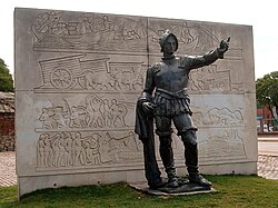 Monument to Hernandarias in Montevideo