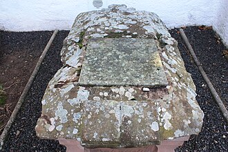 The grave of John Witherspoon's father, Rev. James Alexander Witherspoon