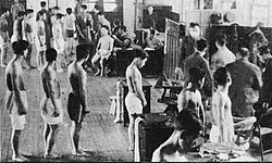 First conscription examination conducted on 16 December 1949 after founding of Republic of Korea