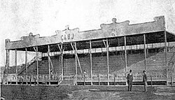 Official grandstand of Estadio Ministro Brin y Senguel, where Boca Juniors played from 1916 to 1924