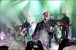 Swedish hard rock band Ghost performing in 2015