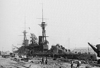 Sultân Osmân-ı Evvel, previously Rio de Janeiro and soon to be Agincourt, fitting-out