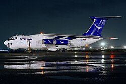A Syrian Air Ilyushin IL-76