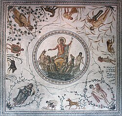 The Triumph of Neptune floor mosaic from Africa Proconsularis (present-day Tunisia)[420]