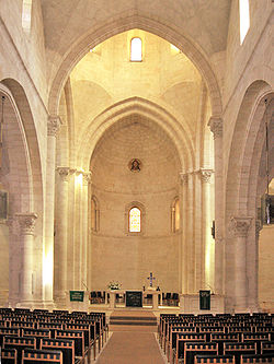 The interior of the Church of the Redeemer