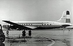 One of KLM's Douglas DC-6s in 1953