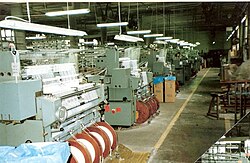 Textile factory (Germany, c. 1975)