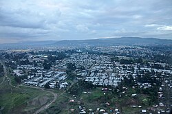 Addis Ababa landscape taken on 27 August 2009