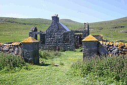 Abandoned school house, Mingulay