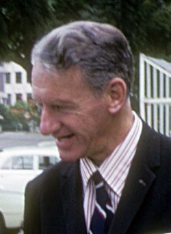 While Mugabe was imprisoned, Ian Smith became leader of Rhodesia.