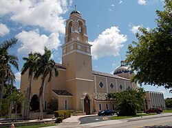 Cathedral of Saint Mary, the seat of the archbishop of the Roman Catholic Archdiocese of Miami.