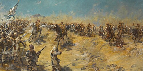 The charge of the 21st Lancers at Omdurman