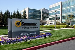 Former Symantec headquarters in Mountain View, California