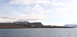Heerodden and the heliport