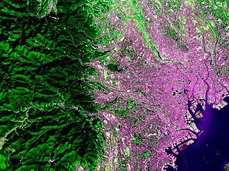 Tokyo Japan taken by Hodoyoshi-3 Satellite