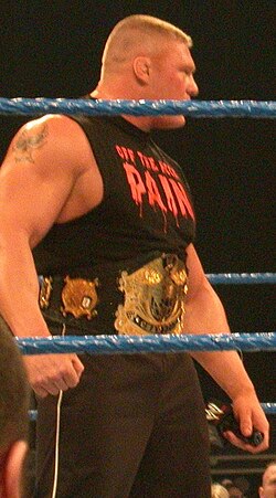 Brock Lesnar became one of the biggest stars of the Ruthless Aggression Era