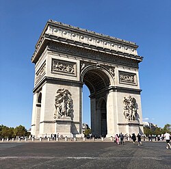 Arc de Triomphe of Place de l'Étoile
