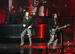 Maná performing in Southern California.