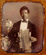 A Creole Accordionist of New Orleans, 1850s
