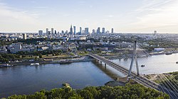 Warsaw, the capital and largest city of Poland