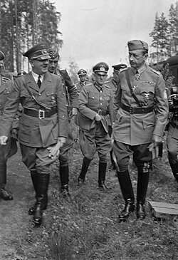 Mannerheim with Hitler