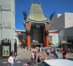 Grauman's Chinese Theatre on the Hollywood Walk of Fame