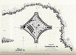 Some 19th-century (gunfighter) pā built specifically for defense against gunpowder weapons sometimes even provided overlapping fields of fire for the defenders.