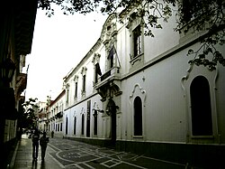 The original administration building