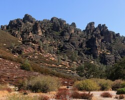 Pinnacles National Park, a release site