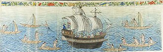 Manila Galleon in the Marianas and Carolinas, c. 1590 Boxer Codex