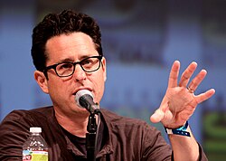 Abrams speaking at San Diego Comic-Con in mid-2010