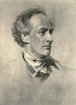 Henry Liddell, in an 1858 portrait by George Richmond