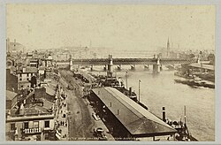 Glasgow in 1864 during the height of its population surge