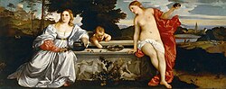 Sacred and Profane Love (1514-15) by Titian