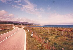 The A9 north of Brora