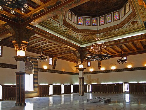 Aleppo Citadel Throne Hall, built by the Mamluk Sultan of Aleppo Sayf al-Din Jakam