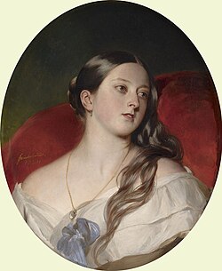 Portrait by Franz Xaver Winterhalter, 1843