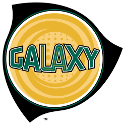 Los Angeles Galaxy first logo (1996–2007)