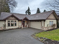 Jeff Bezos's home in Bellevue, Washington, where the company was founded in 1994
