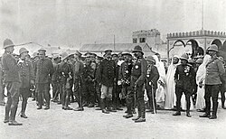 Spanish officers in Africa in 1920