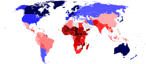 Countries by the inequality-adjusted Human Development Index