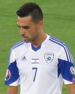 Eran Zahavi is Israel's top scorer with 35 goals.